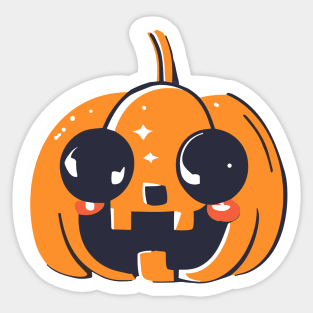 Cute Pumpkin Sticker